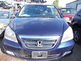 2005 HONDA ODYSSEY EX-L NAVY BLUE 3.5L AT 2WD A17568